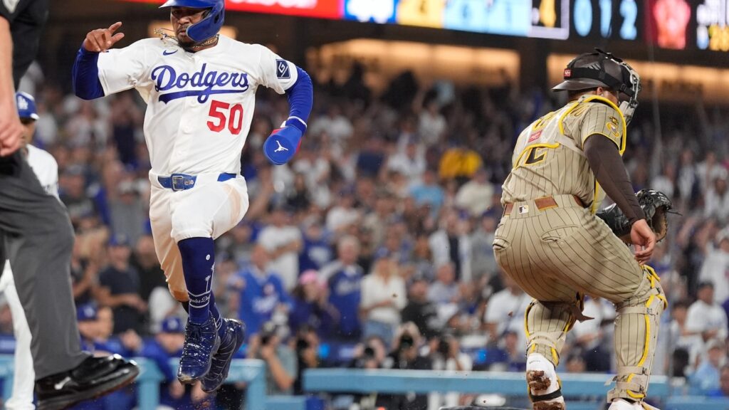 Dodgers score 5 two-out runs off Padres starter Michael King in 7-0 victory - ABC News - Breaking News, Latest News and Videos