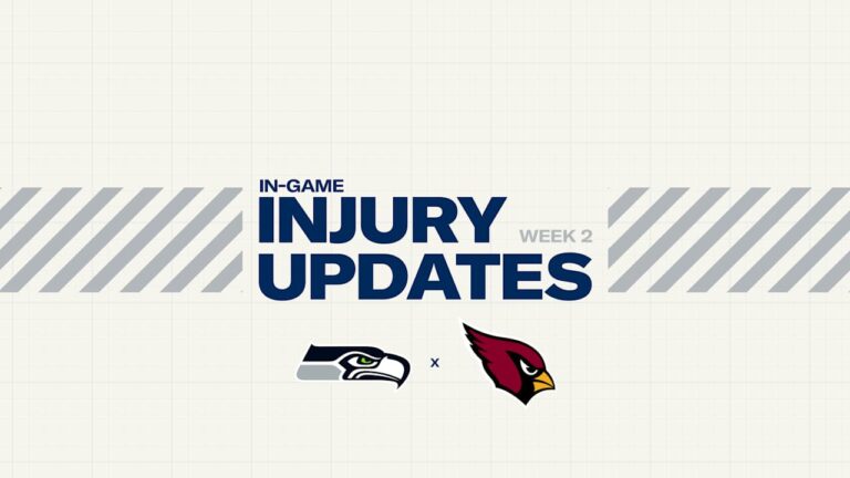 Seahawks at Cardinals In-Game Injury Updates: RB Jadarian Price Questionable (Chest), NT Brandon Pili Ruled Out With A Concussion - Seattle Seahawks