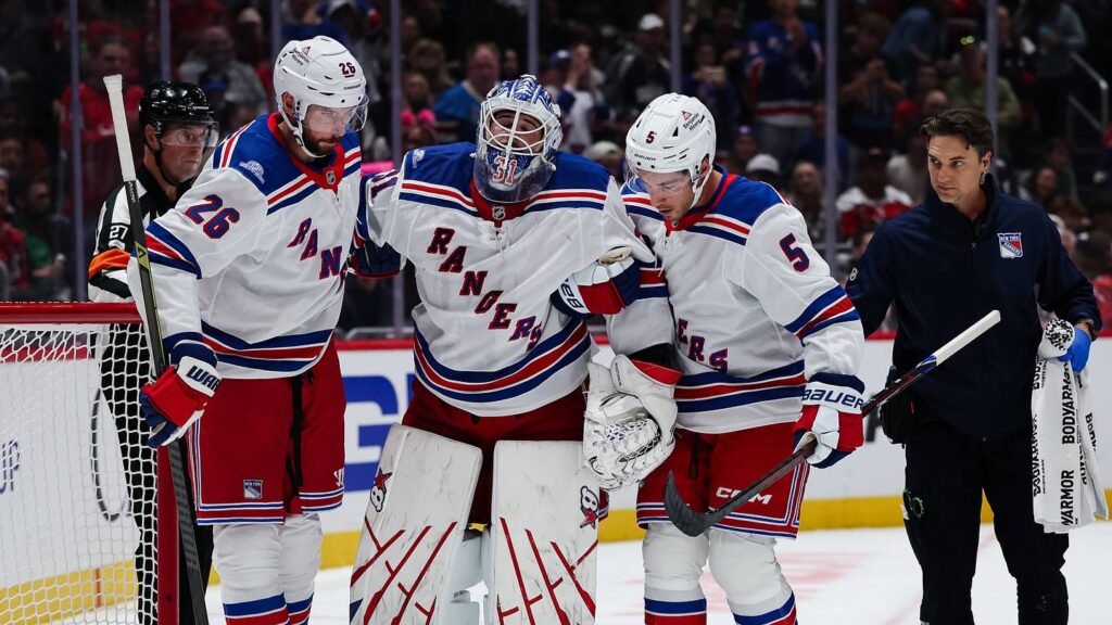 Igor Shesterkin out for season with devastating leg injury as Rangers announce bleak timelines - Blue Line Station