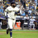 Brewers' Jackson Chourio Matches Derek Jeter, More With First-Pitch NLCS Blast - Sports Illustrated
