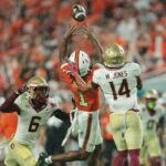 Malachi Toney adds another amazing catch to his already impressive highlight reel - Canes Warning