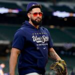 Gary Sánchez slyly hints he isn't ruling out a Yankees return before Brewers World Series opener - Yanks Go Yard