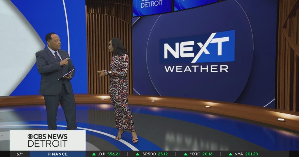 Rain today then clearing and cold for the weekend - CBS News
