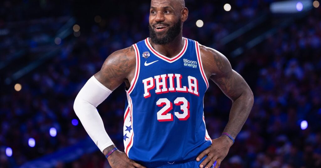 Nike releases Philly-inspired Air Force 1 sneakers to welcome LeBron James to Sixers - PhillyVoice