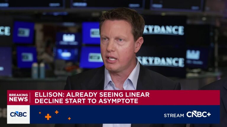 Skydance CEO David Ellison: We can compete with anybody coming out of Silicon Valley - CNBC