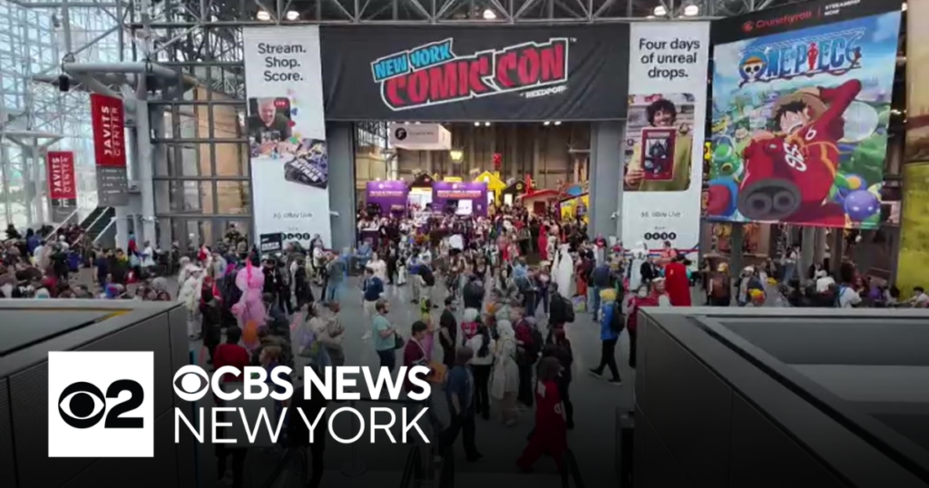 Comic Con taking over NYC's Javits Center - CBS News