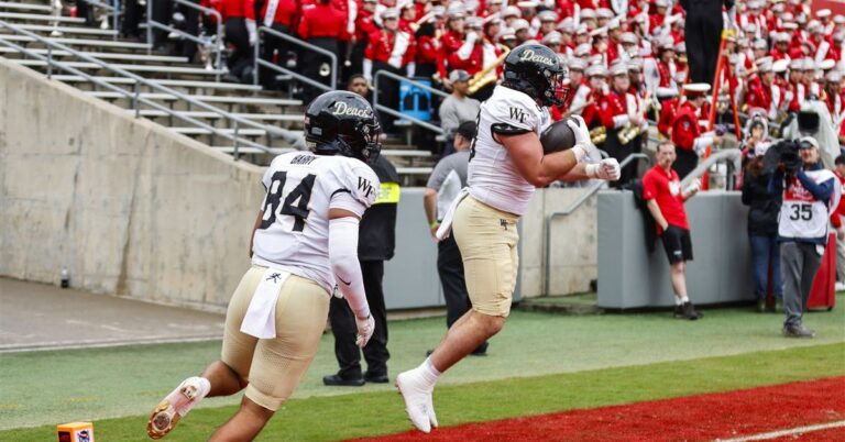 Wake Forest enters AP and Coaches poll after 5-1 start - 247Sports