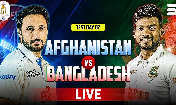 Afghanistan vs Bangladesh: Watch highlights of Day 2 of the One-Off Test from Abu Dhabi - Cricket World