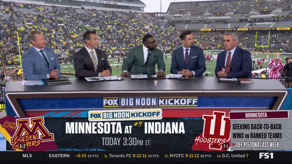 Watch Can Minnesota upset No. 4 Indiana? - Big Noon Kickoff - FOX One