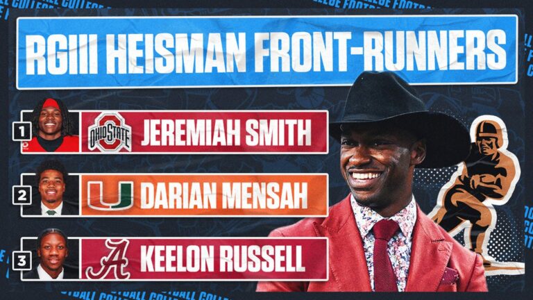 Heisman Rankings: Jeremiah Smith Overtakes Kamario Taylor On RGIII's List - FOX Sports