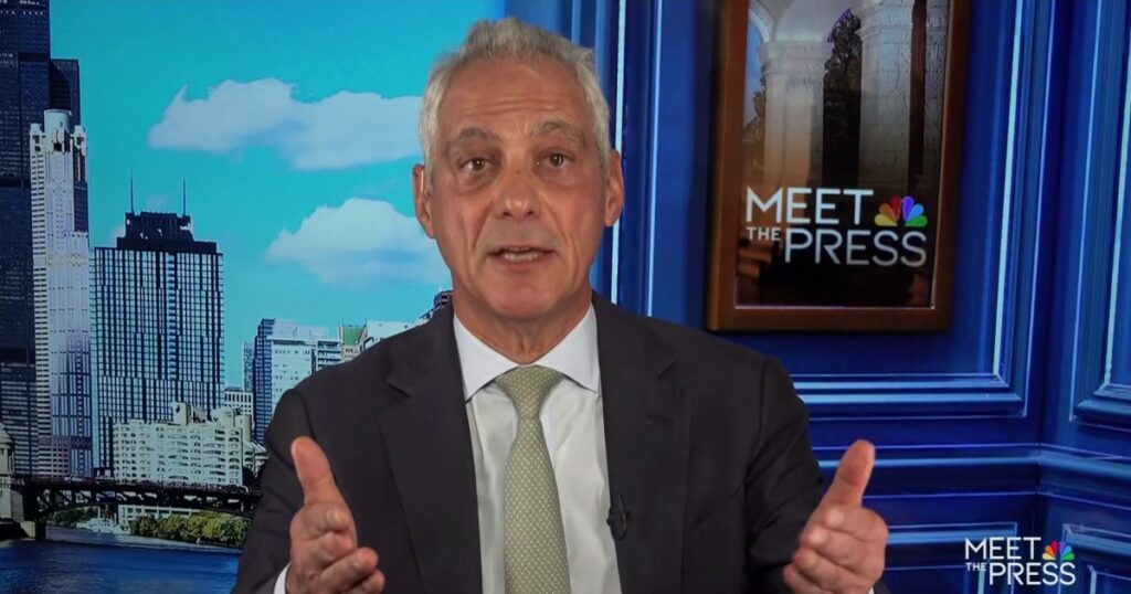 Rahm Emanuel says Democrats must ‘prove we can bring change’ amid ‘brand problem’: Full interview - NBC News