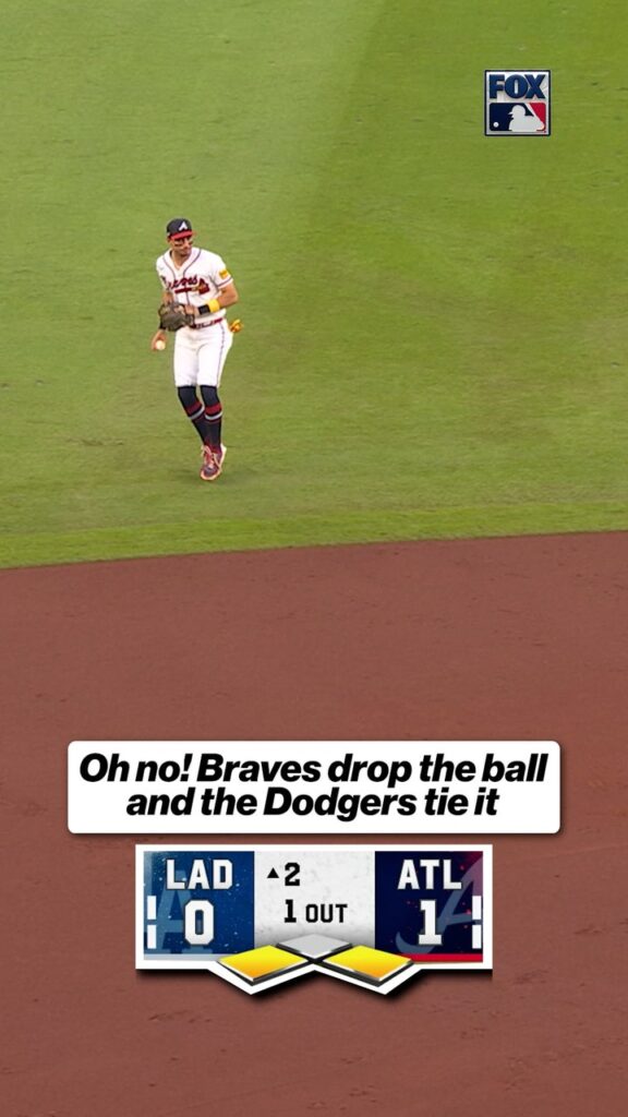 Dodgers capitalize off of a costly Braves' error - FOX Sports