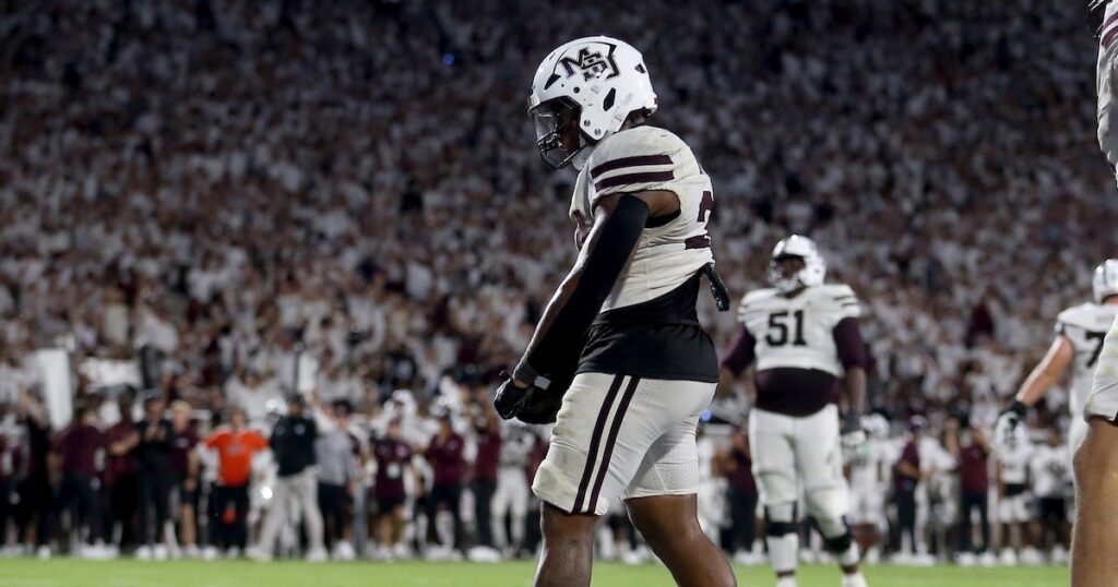 Mississippi State RB Fluff Bothwell out for remainder of game vs. Alabama - On3