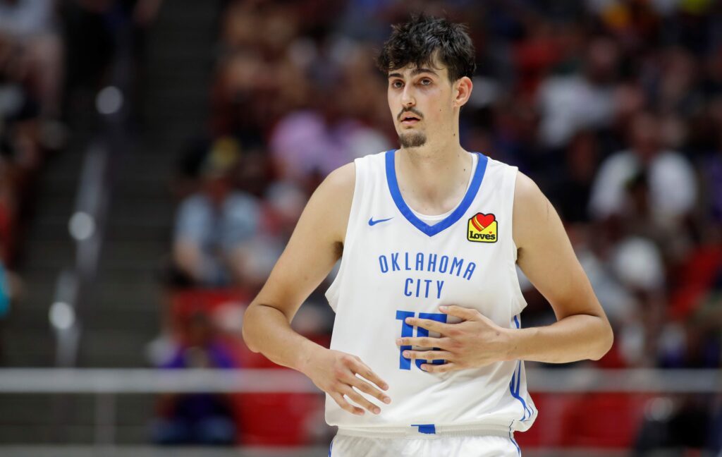 Did Aday Mara Get Injured In OKC Thunder’s Season Opener Vs Spurs? - Heavy.com