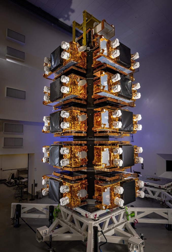 SpaceX to make another attempt to launch 21 data satellites for the Space Development Agency - Spaceflight Now