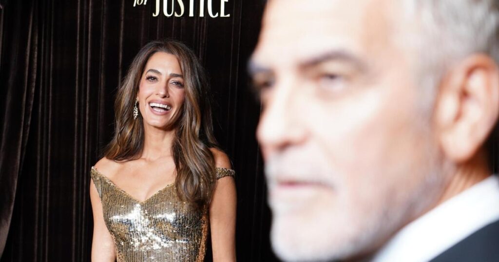 Bucks-linked Amal Clooney dazzles in gold gown at star-studded Albie Awards - Bucks Free Press