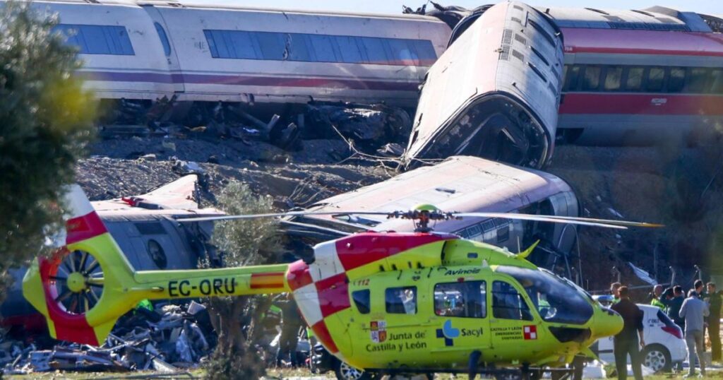 High-speed train crashes into stopped train in Spain, killing at least 30 - The Herald