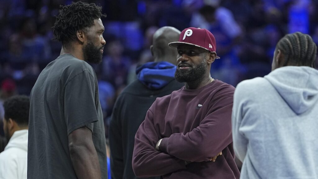 LeBron James Reportedly Let Joel Embiid 'Hear It' After Being 'Minutes' Late to 76ers Practice - Bleacher Report