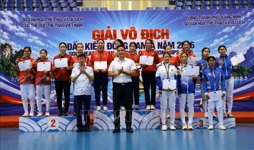 Vietnam tops medal table at Southeast Asian Fencing Championships - VOV World