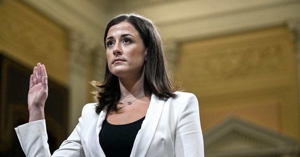 Justice Department seeks criminal charge for former Trump aide Cassidy Hutchinson - NBC News