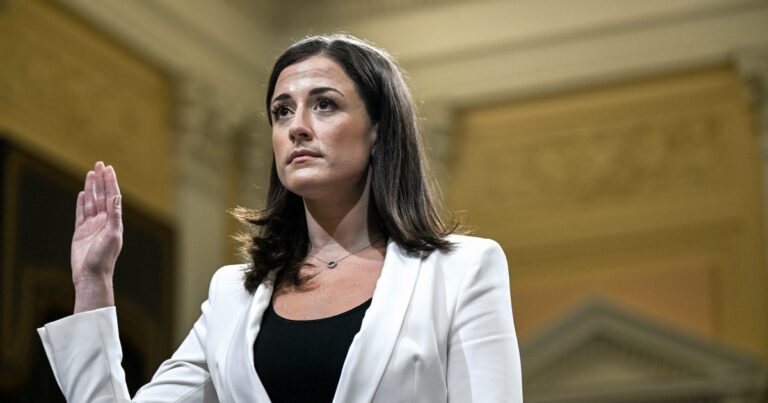 Justice Department seeks criminal charge for former Trump aide Cassidy Hutchinson - NBC News