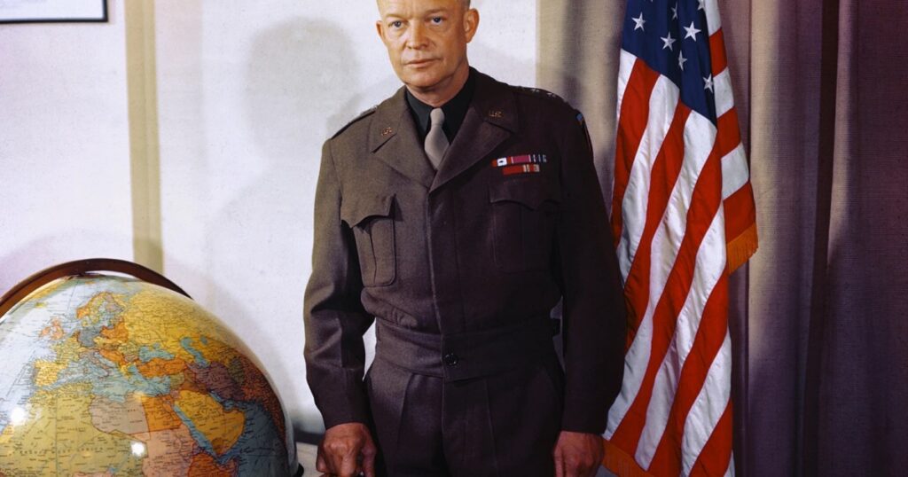 Hegseth staffers damage historic Eisenhower globe in an unusually apt metaphorical incident - MS NOW