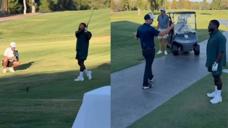 Kevin Hart’s golf shot takes an unexpected turn into someone else’s wedding - MARCA