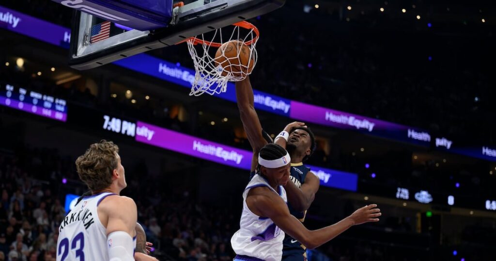 Pelicans' Missi injures left knee against Jazz - TSN