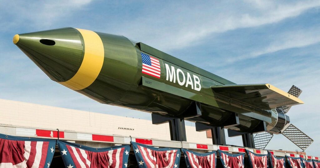 Report: U.S. Weighing Use of 'Mother of All Bombs' Against Iran - Haaretz