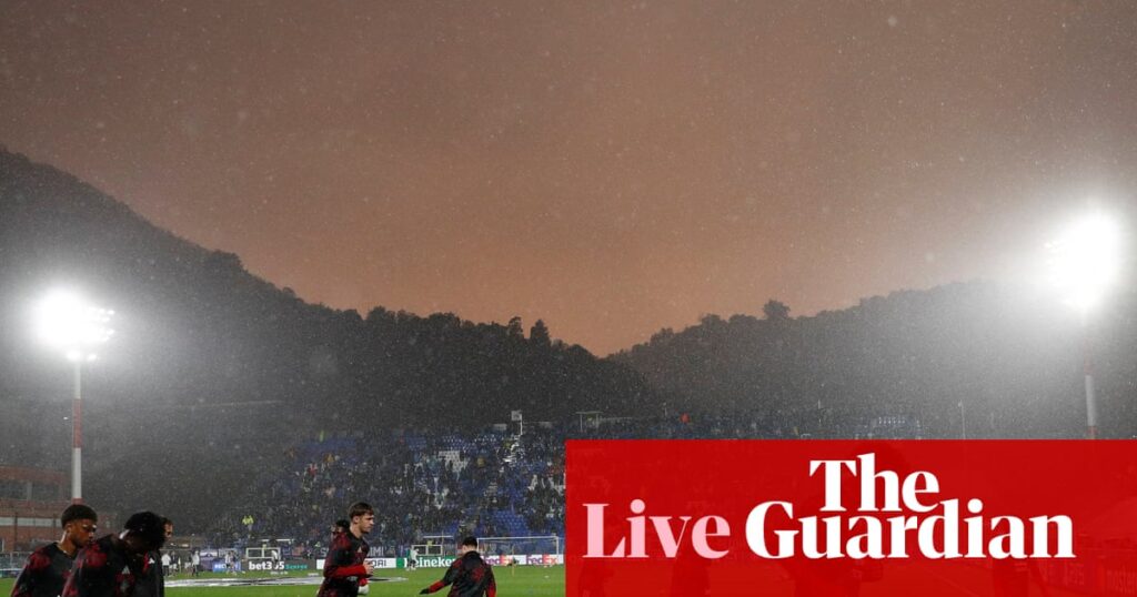 Como v Manchester United: Champions League – live - The Guardian