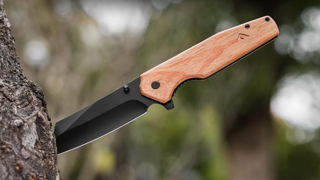 4 FLISSA Folding Knives Under $15: From D2 Steel to Wood Handles - The Gadgeteer
