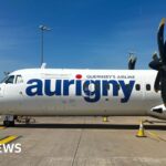 Breaking even 'achievable' for Guernsey airline Aurigny - BBC