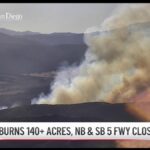 Danny Fire burns 140+ acres, prompts evacuations in Gorman area - NBC Los Angeles