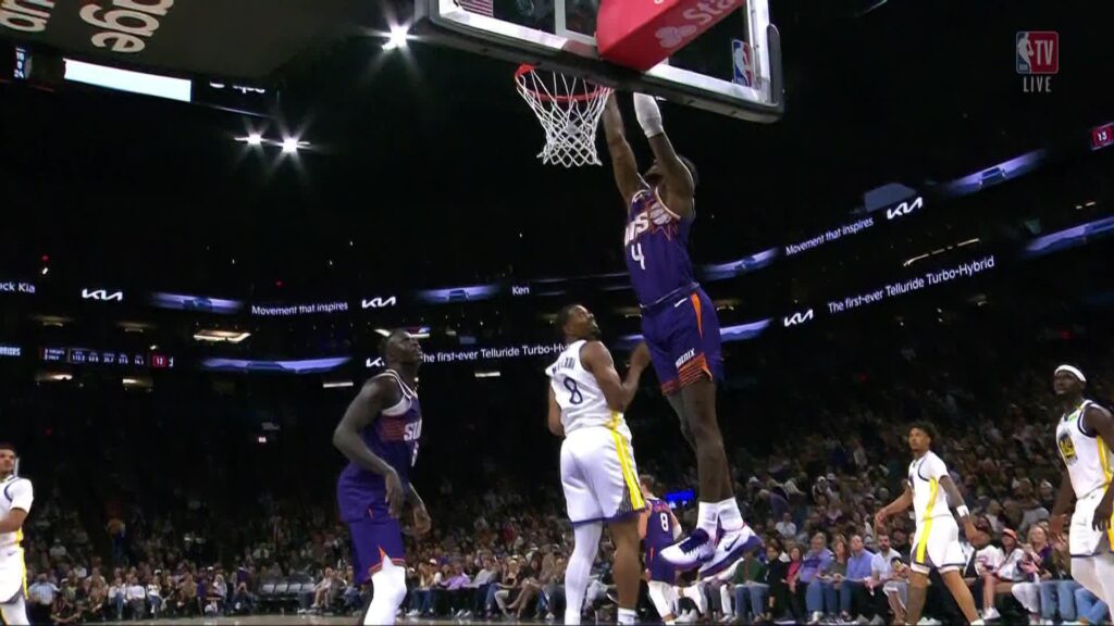 Booker scores 43 points in Suns' 131-122 win over Warriors, who fall to 0-3 - ABC30 Fresno
