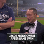 Jacob Misiorowski spoke to Ken Rosenthal after the Brewers held on to win Game 1 of the 2026 World Series - FOX Sports