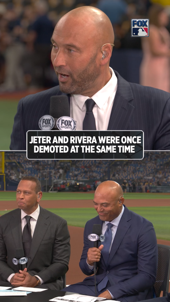 Jeter and Rivera were once demoted at the same time - FOX Sports