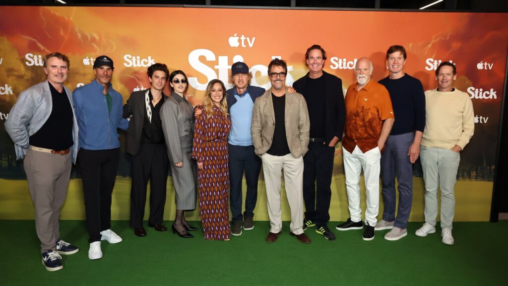 Apple TV celebrates the second season of 'Stick' with Owen Wilson at Topgolf - AppleInsider