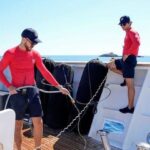 (l-r) Nathan Gallagher and Joe Bradley on "Below Deck Mediterranean." - The Lufkin Daily News