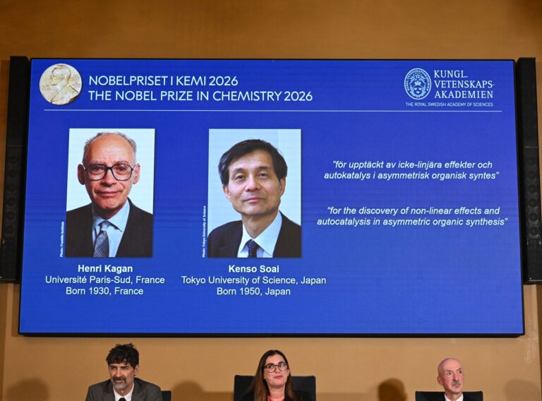 Researchers Henri Kagan and Kenso Soai have won the 2026 Nobel Prize in Chemistry / They have solved a mystery more than a century old - Informat.ro