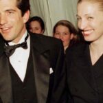 John F. Kennedy Jr. and his wife, Carolyn Bessette Kennedy, stop for photographers after Kennedy presented actor Robert De Niro with the Municipal Art Society of New York's Jacqueline Kennedy Onassis Medal at a gala dinner in New York, March 4, 1997. - The Daily News | Texas' Oldest Newspaper
