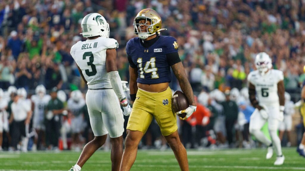Watch Notre Dame's first touchdown at Navy - Fighting Irish Wire