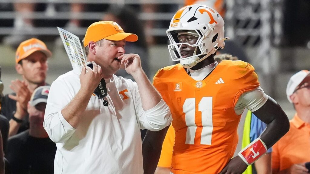Tennessee's Faizon Brandon benched for George MacIntyre vs Auburn - USA Today