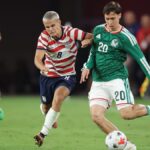 Mexico's Mateo Chavez shown red card for slapping USMNT's Sebastian Berhalter - USA Today