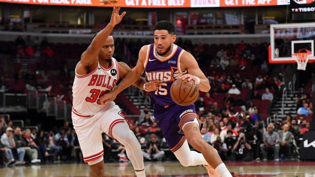 Suns preseason. Devin Booker resting, new starting big vs Wemby - azcentral.com and The Arizona Republic