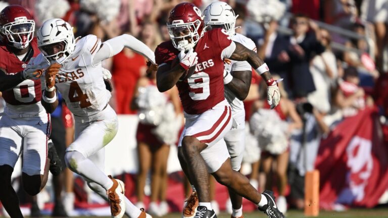Oklahoma stuns No. 1 Texas with Tate Sandell field goal on final play - USA Today