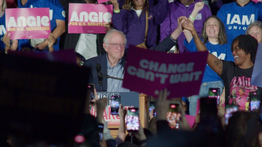 Bernie Sanders rallies with Angie Nixon in Brevard County - Florida Today