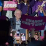 Bernie Sanders rallies with Angie Nixon in Brevard County - Florida Today