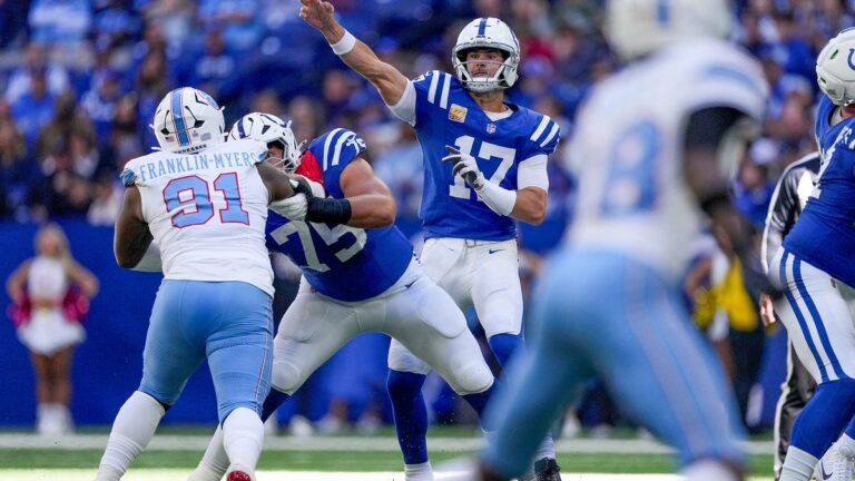 Colts vs Titans live updates: Colts lead 13-6 in third quarter - IndyStar