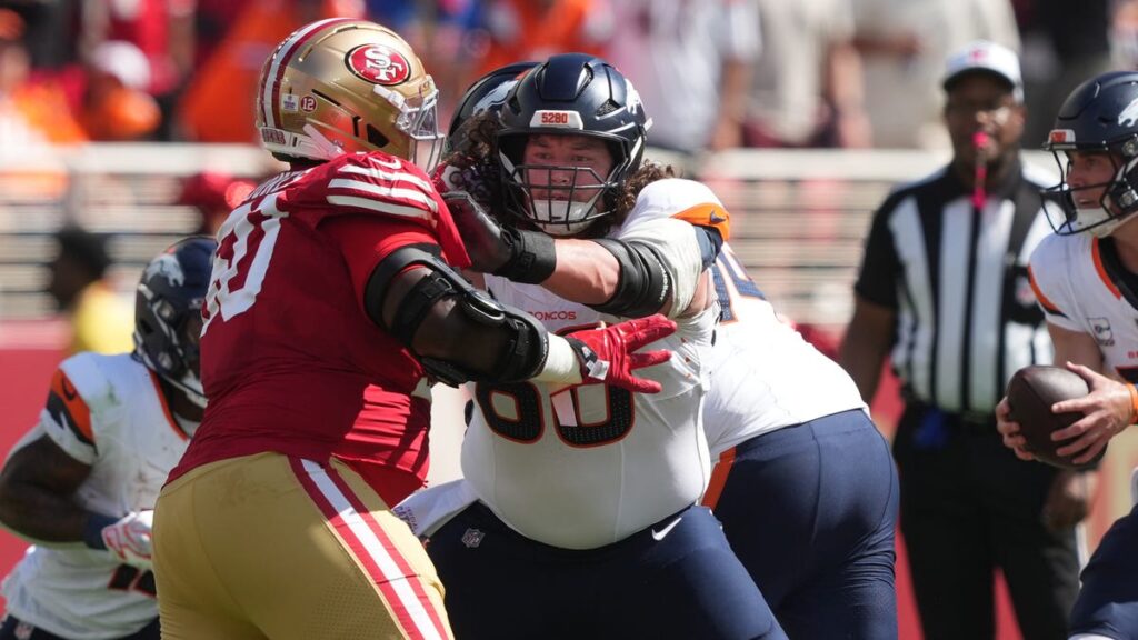 49ers releasing 100-tackle defensive lineman after 3 games - Niners Wire