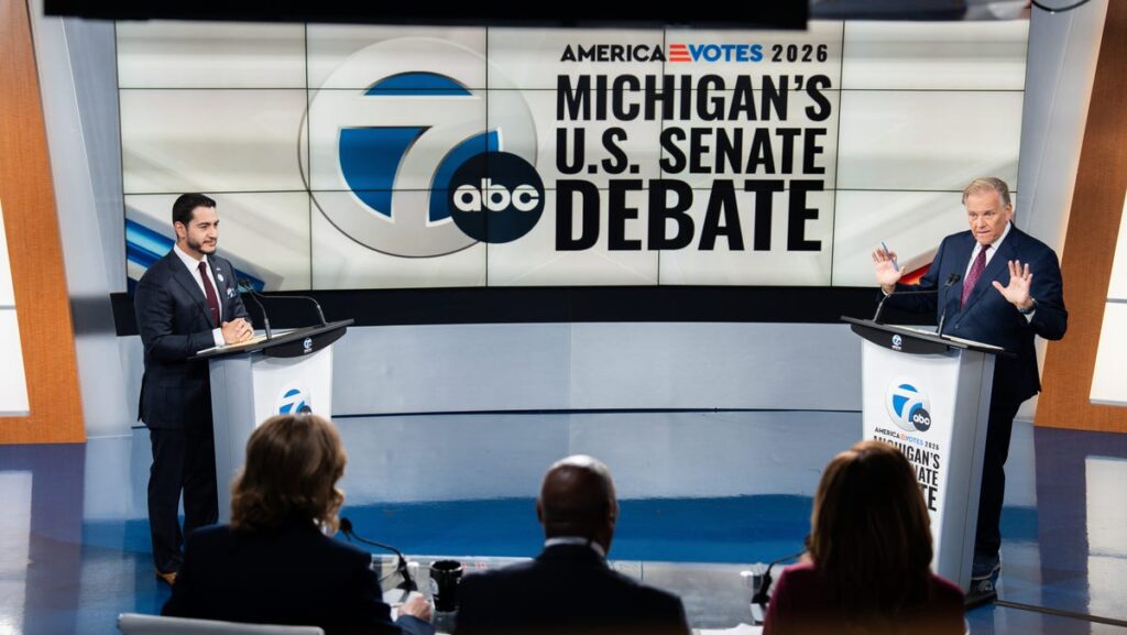 Socialism, social security, Trump spotlight El-Sayed, Rogers debate - Detroit Free Press